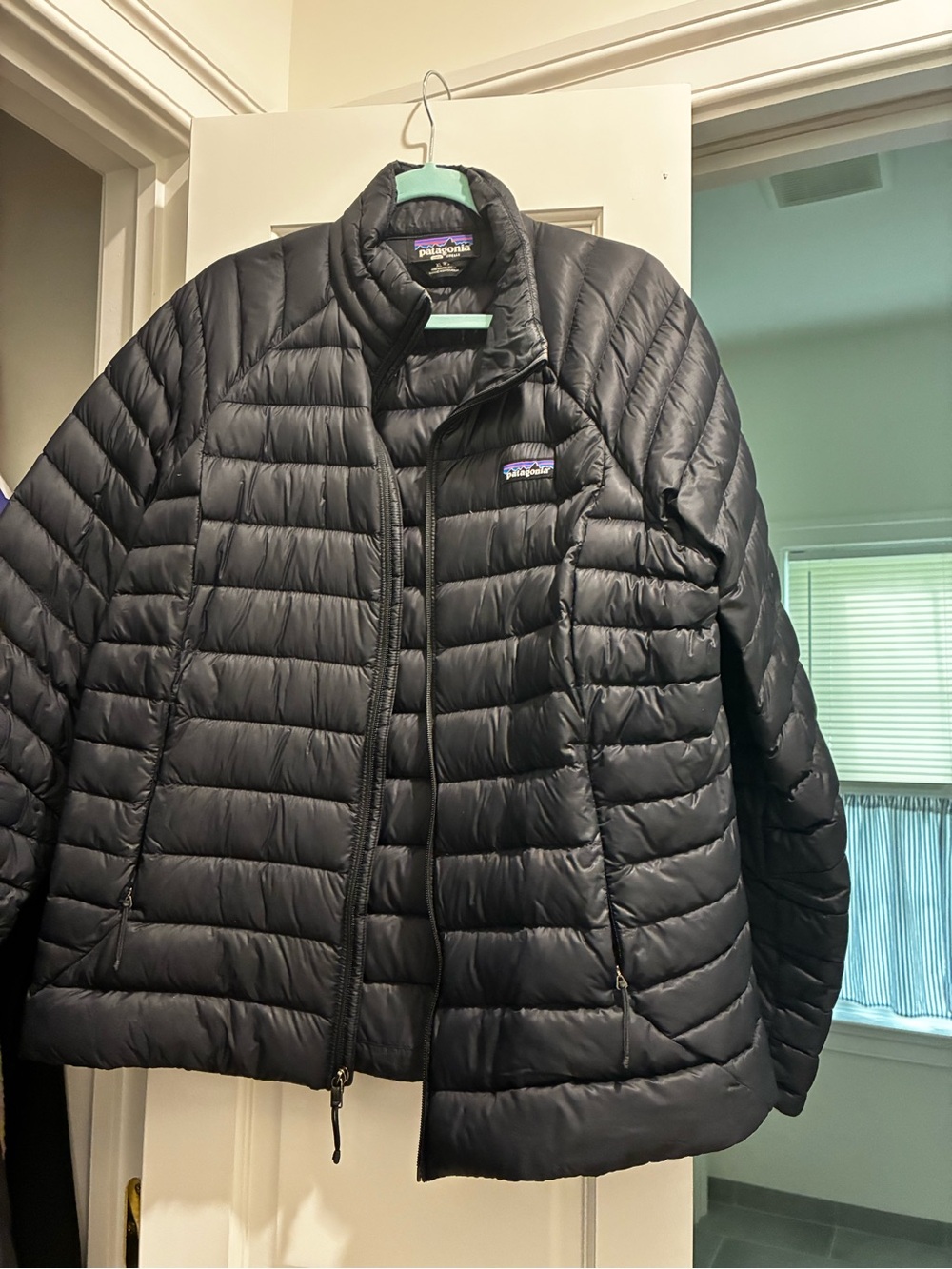 Patagonia women’s Black Down Jacket - XL